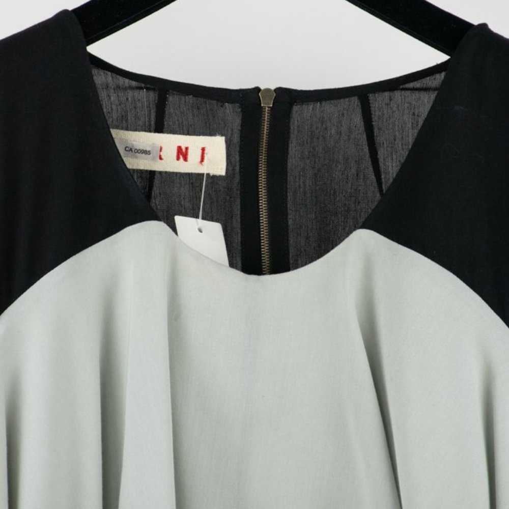 Marni Ruffled Colour Block Top - Picture 3 of 9